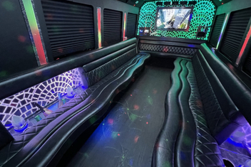 Ontario Limo Bus Interior
