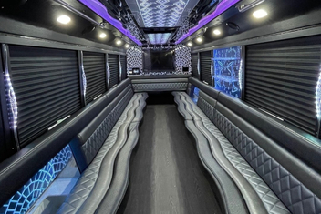 Ontario Party Bus Interior