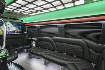 Ontario Sprinter Party Bus Interior