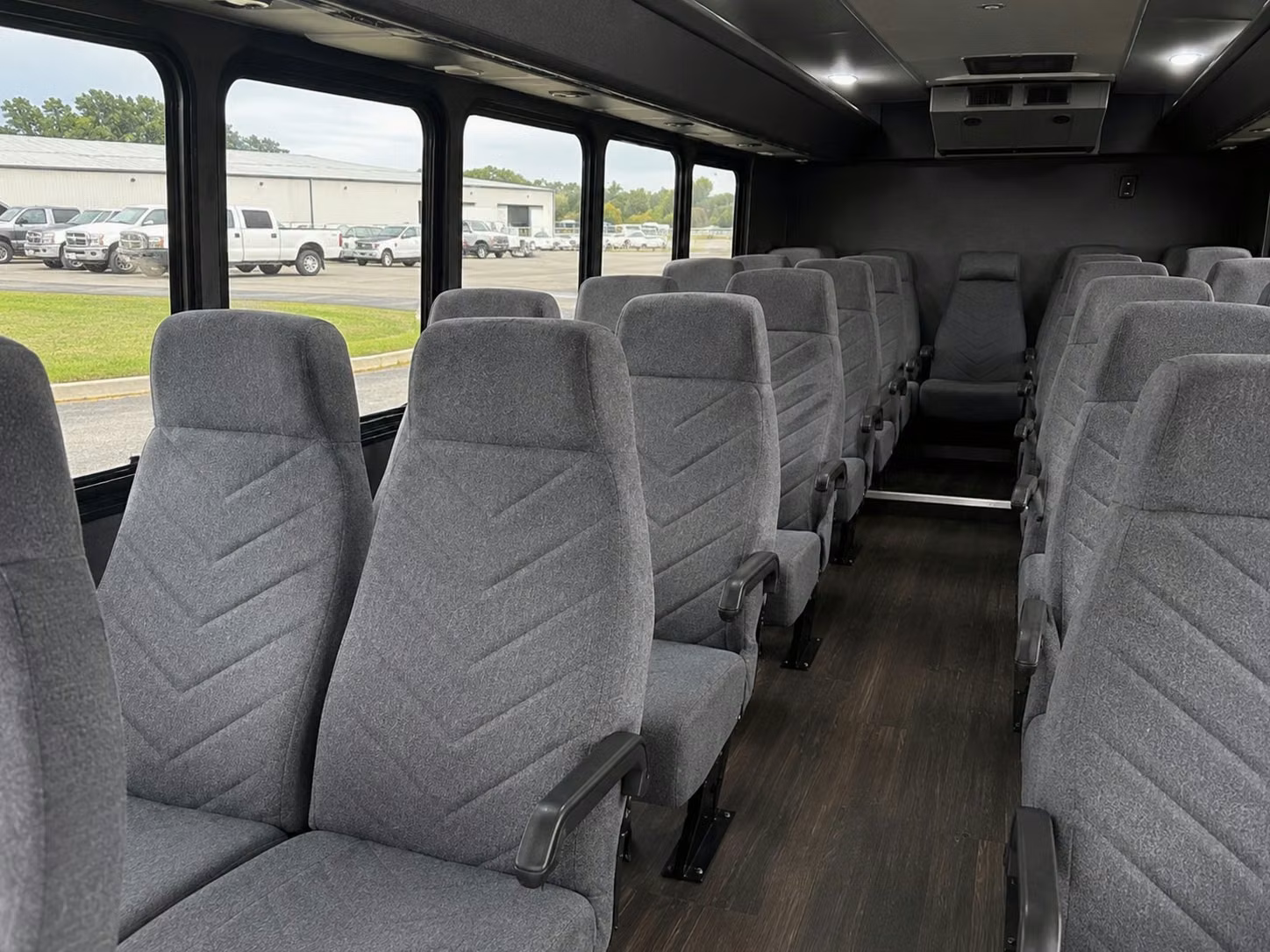 20 passenger minibus inside