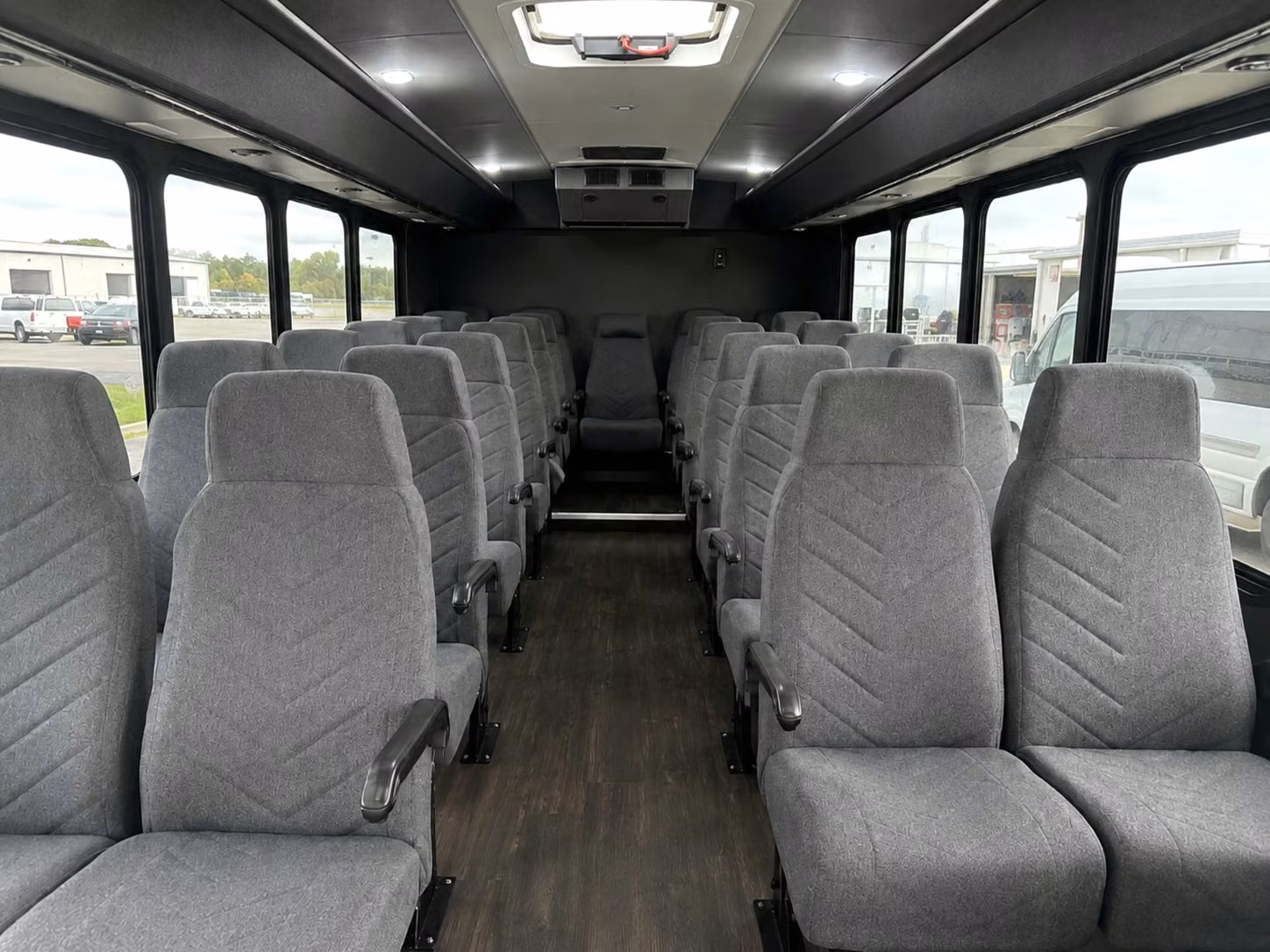 20 passenger minibus interior