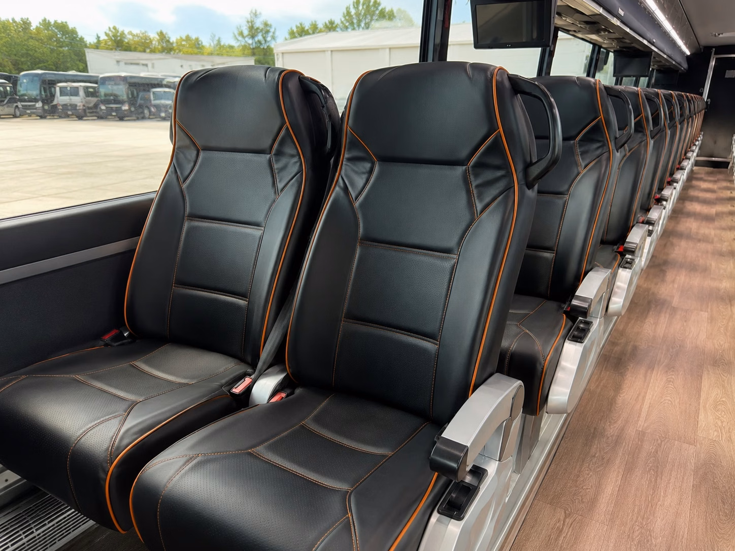 ontario charter bus interior