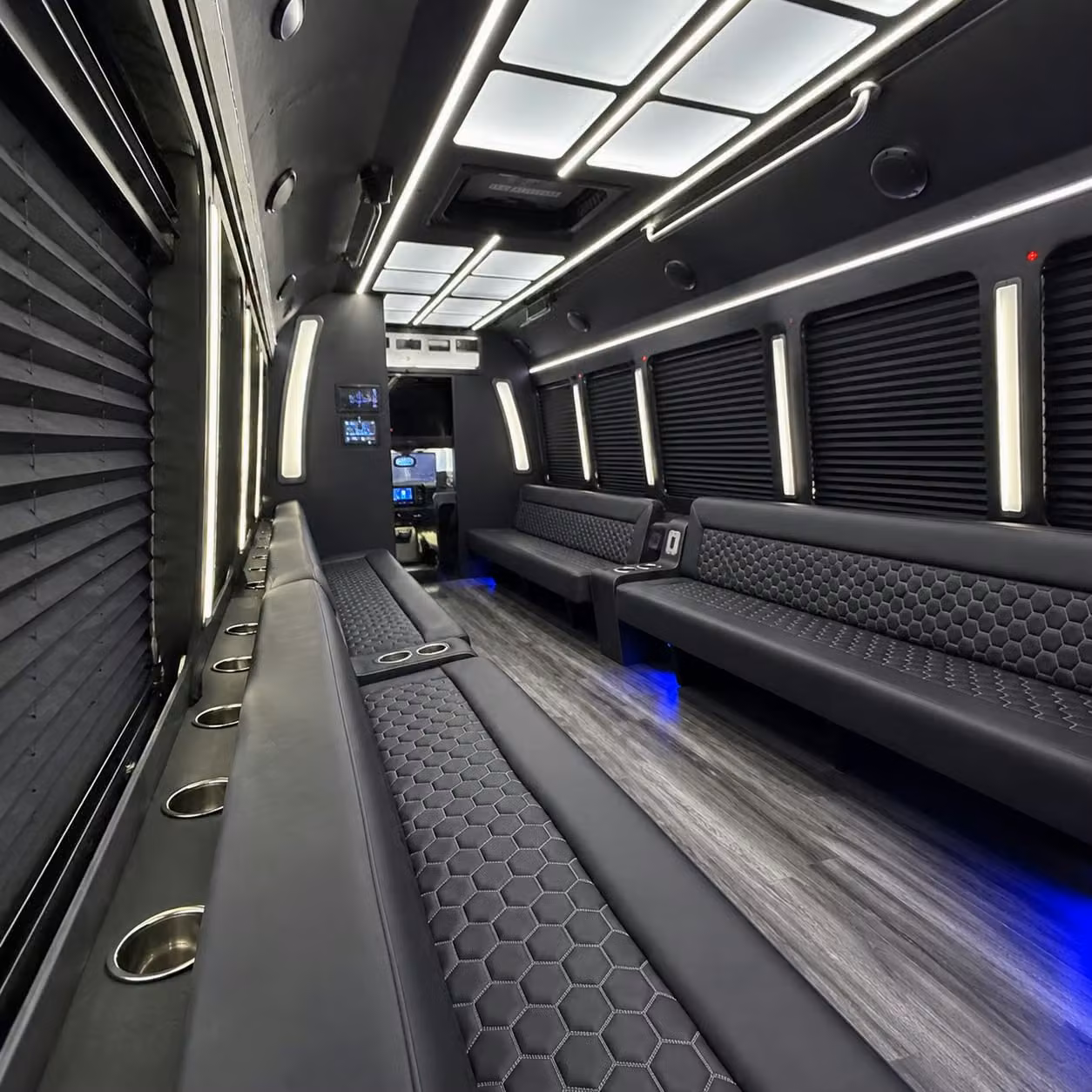 party bus interior