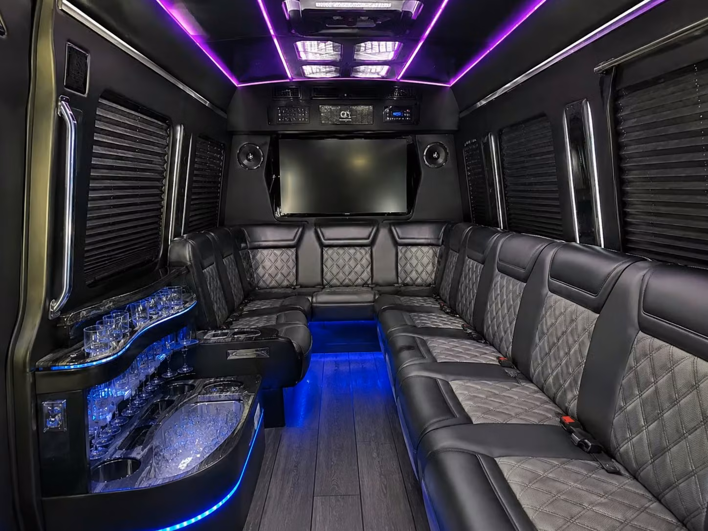 sprinter limousine inside