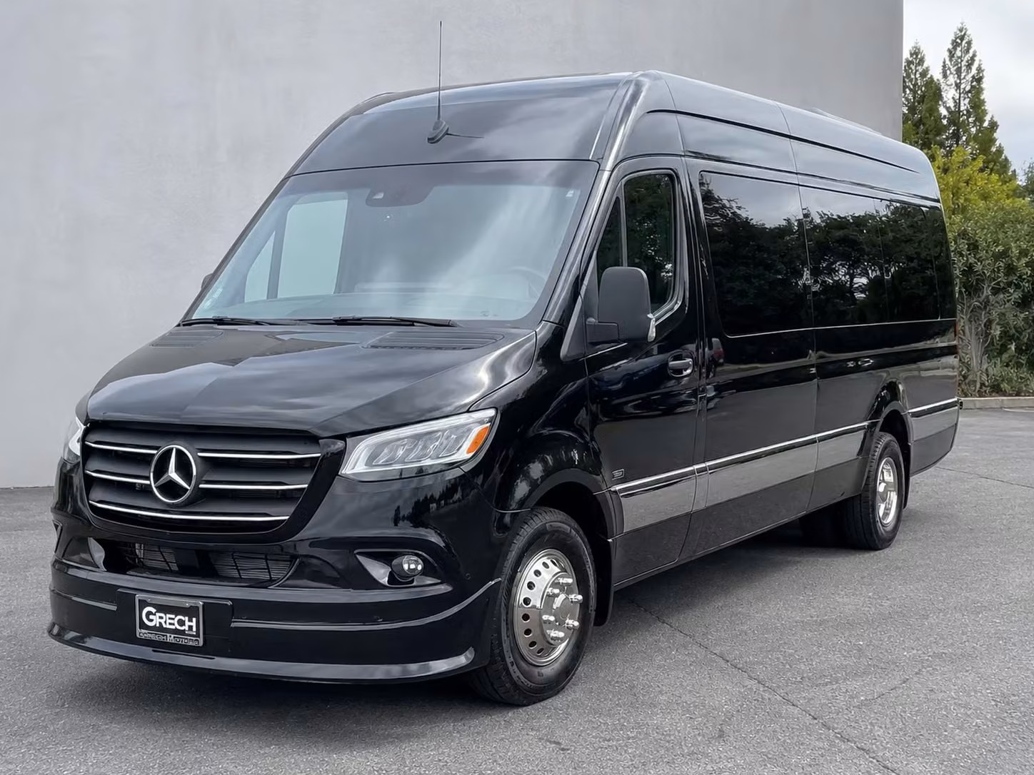 sprinter van with driver